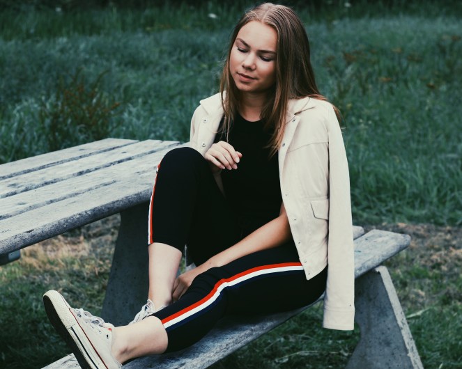 outfit striped jeans II