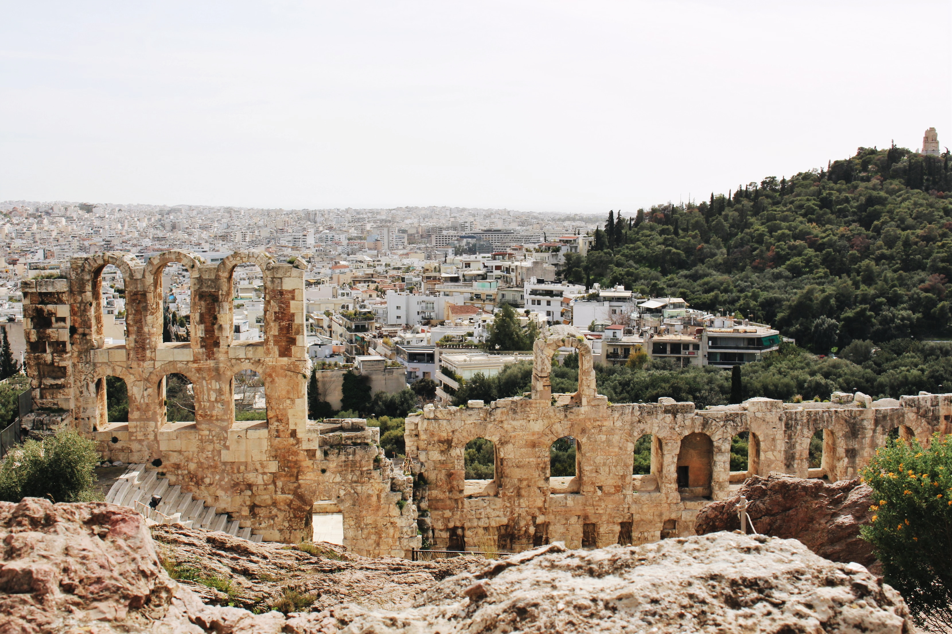 athene akropolis uitzicht II