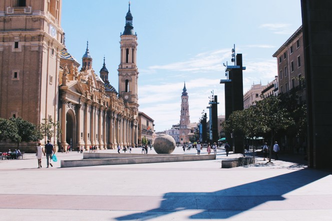 Plaza del Pilar Zaragoza study abroad